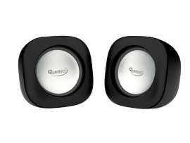 Quantum QHM602 2.0 Mini Speaker With Aux Input Laptop Speaker / Desktop Speaker